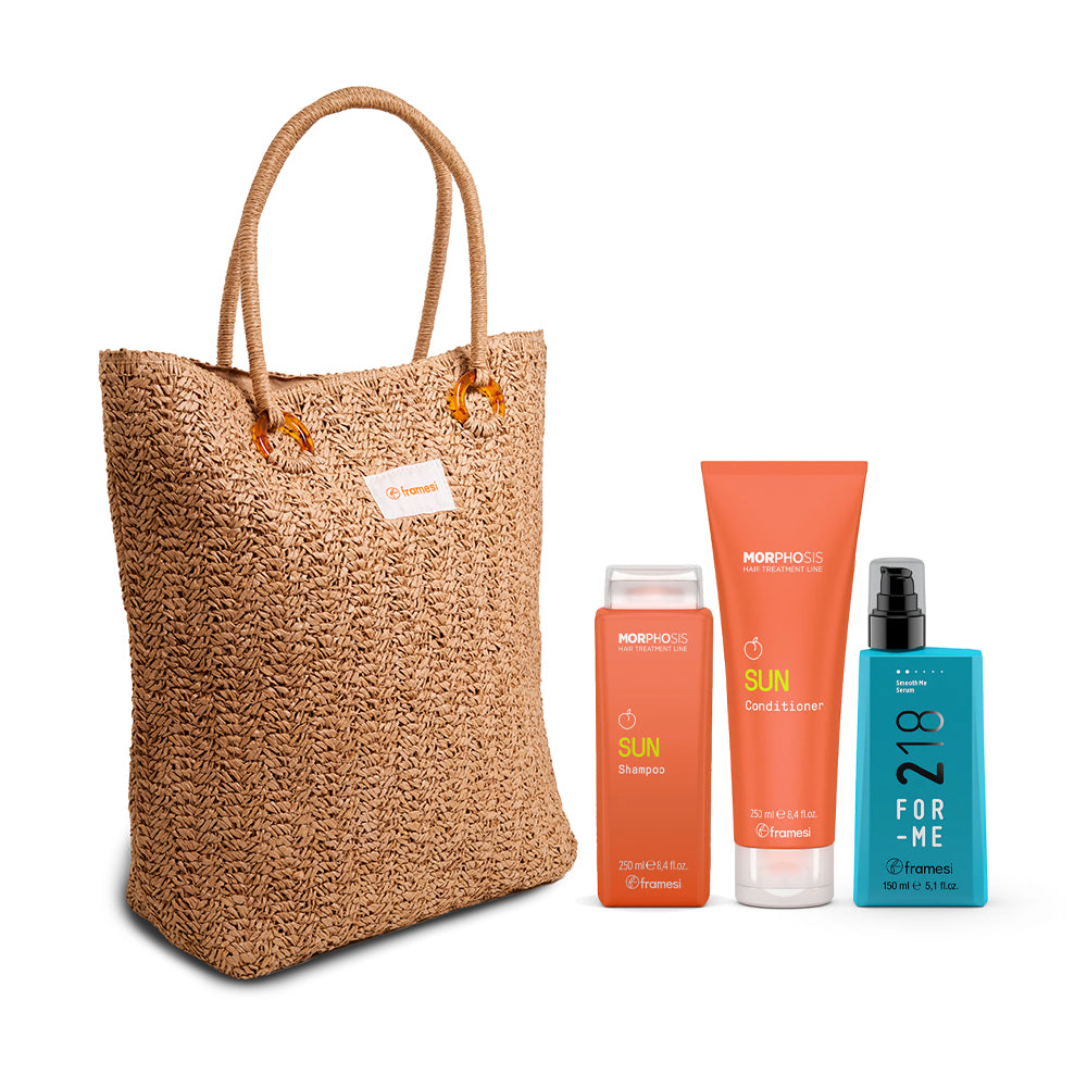 Summer routine per capelli lisci + borsa omaggio