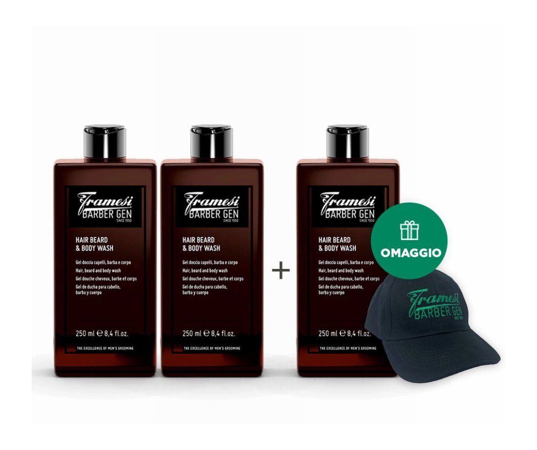 Daily barber routine 2+1 e cappellino omaggio