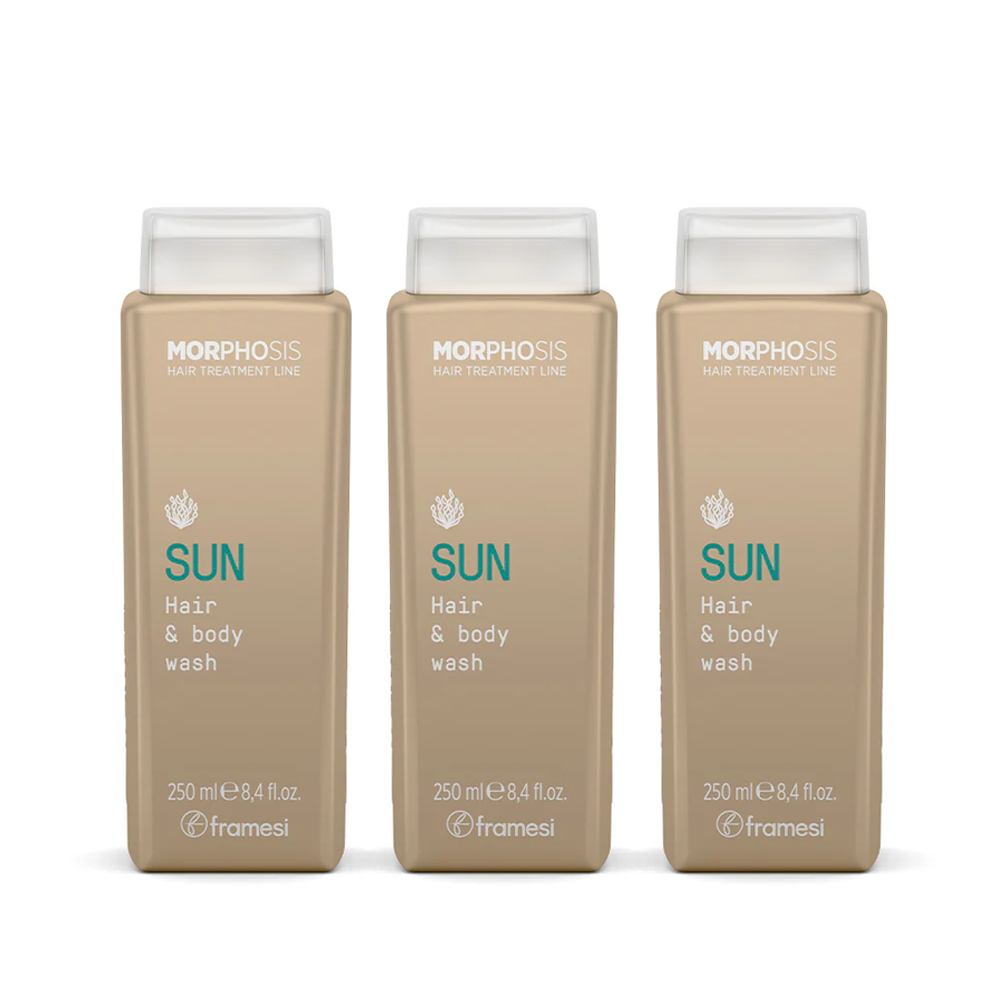 TRIO SET MORPHOSIS SUN HAIR & BODY WASH