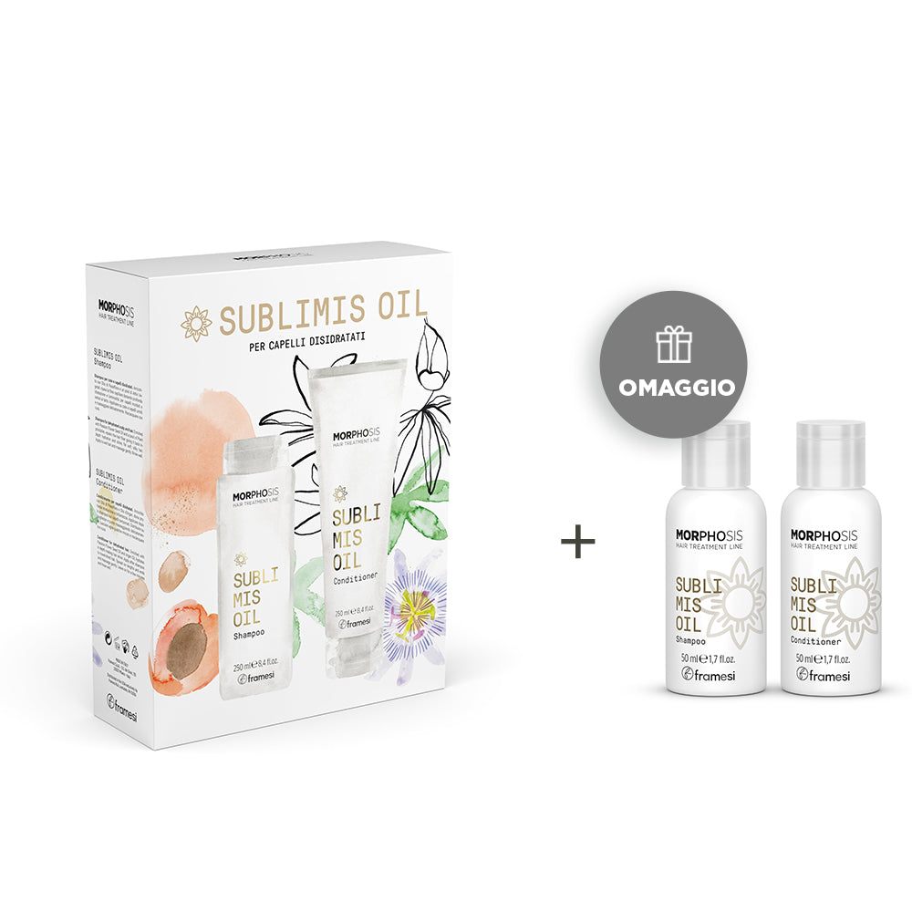 MORPHOSIS SUBLIMIS OIL KIT 250 ML + TRAVEL SIZE IN OMAGGIO