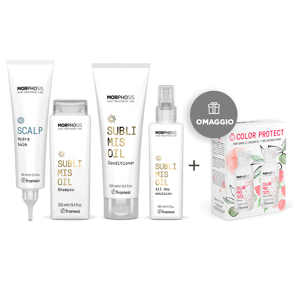Routine extra idratante per capelli secchi