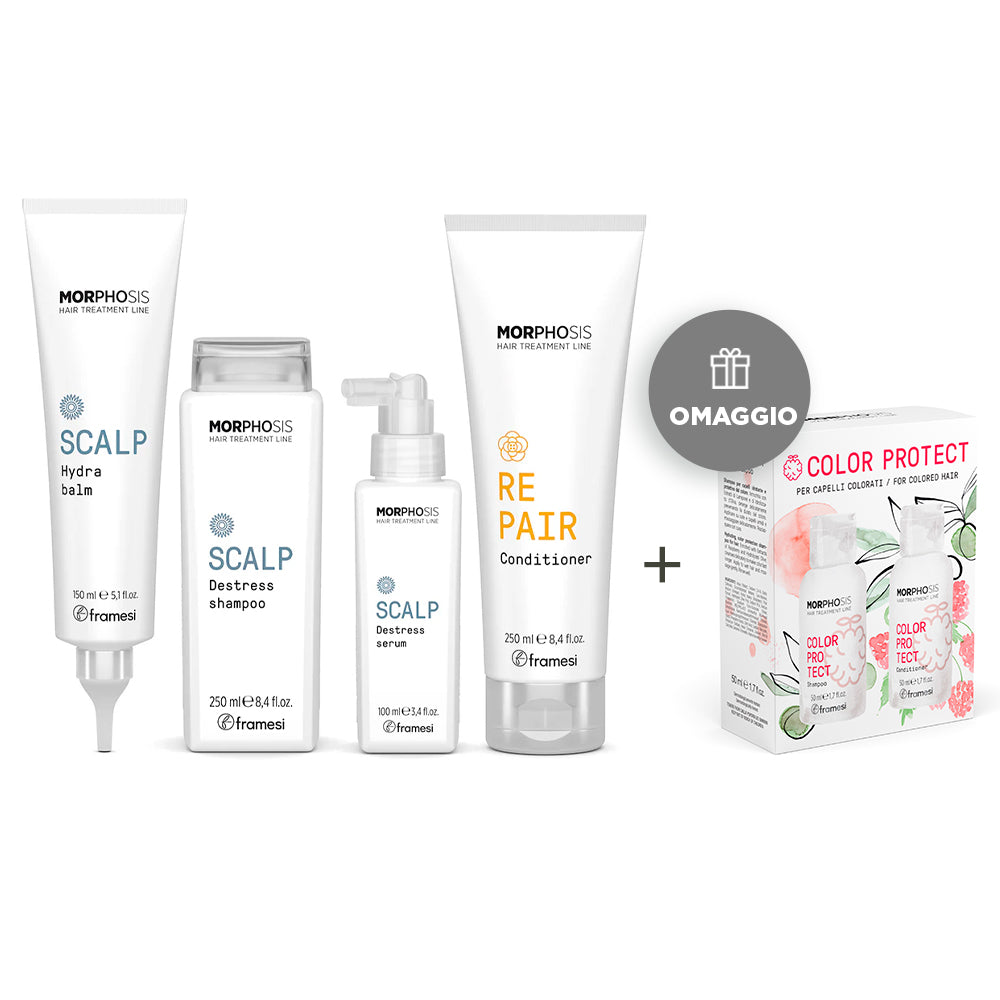 Routine lenitiva per cute sensibile