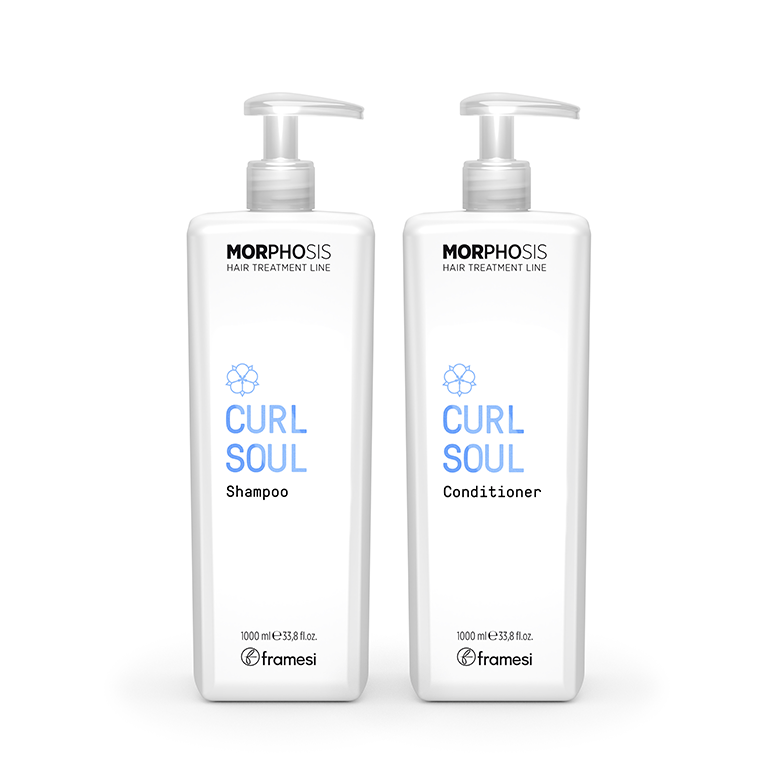 KIT MORPHOSIS CURL SOUL SHAMPOO & CONDITIONER 1000 ML