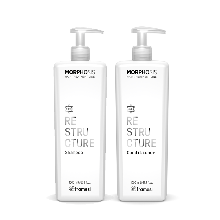 KIT MORPHOSIS RESTRUCTURE SHAMPOO & CONDITIONER 1000 ML
