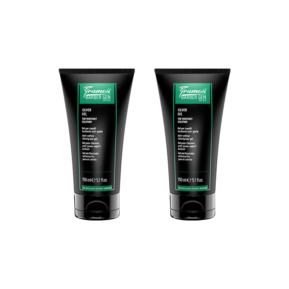 DUO SET BARBER GEN SILVER GEL